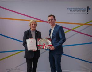 Moritz Nawrot erhält den Fachhochschul-Innovationspreis